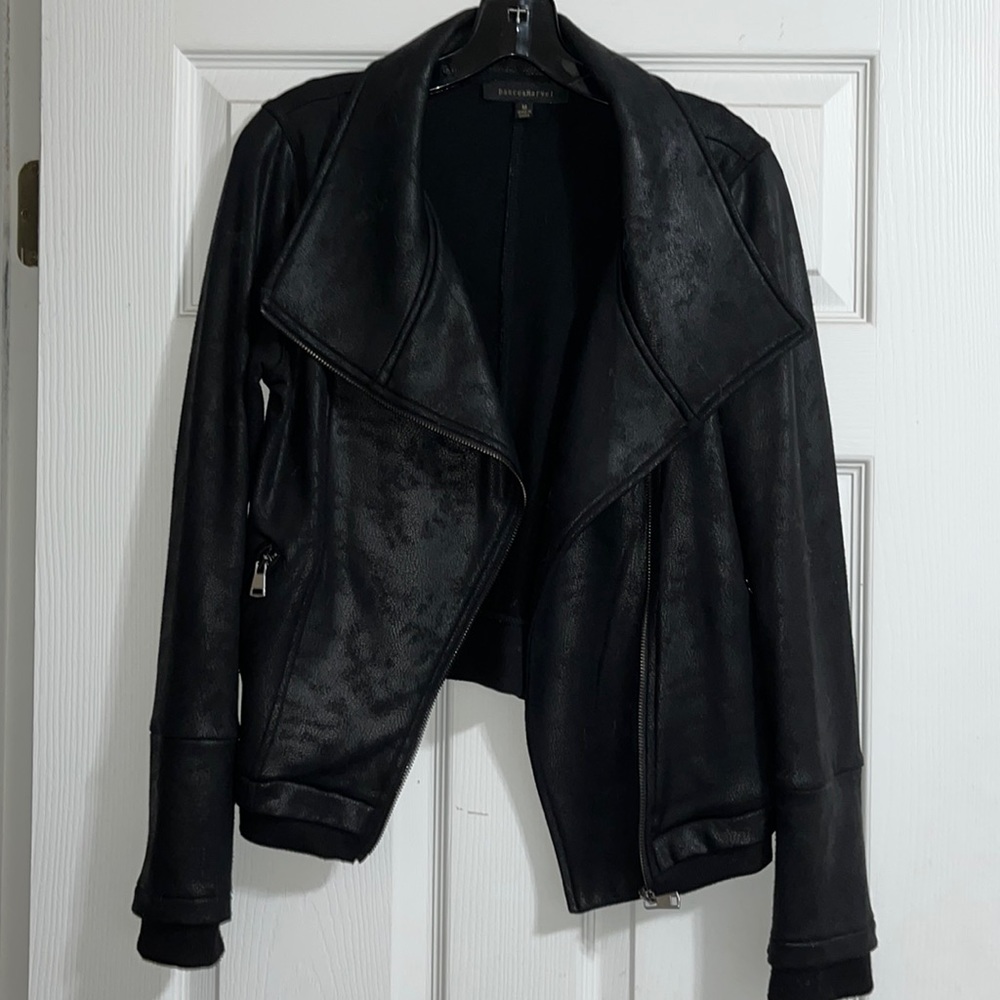 Faux Leather Jacket